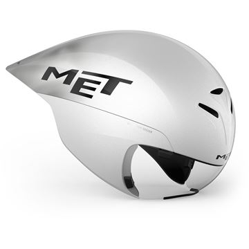 Picture of MET DRONE WIDE BODY II CE WHITE METALLIC | GLOSSY